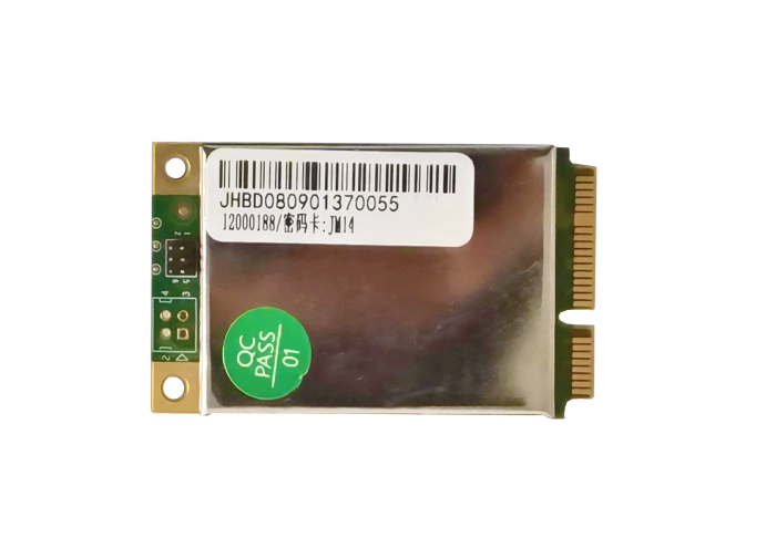 銨泰克JM14 MINIPCIE密碼卡取得商用密碼產品認證證書