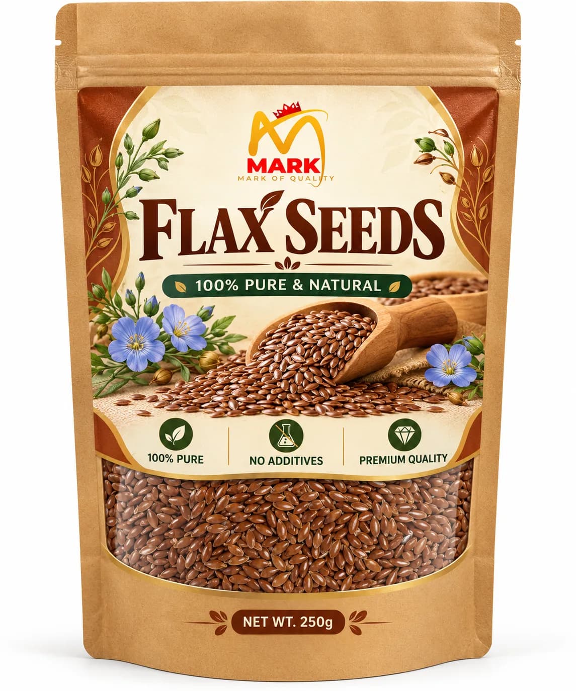 MARK Flax Seeds (Alsi) bottle